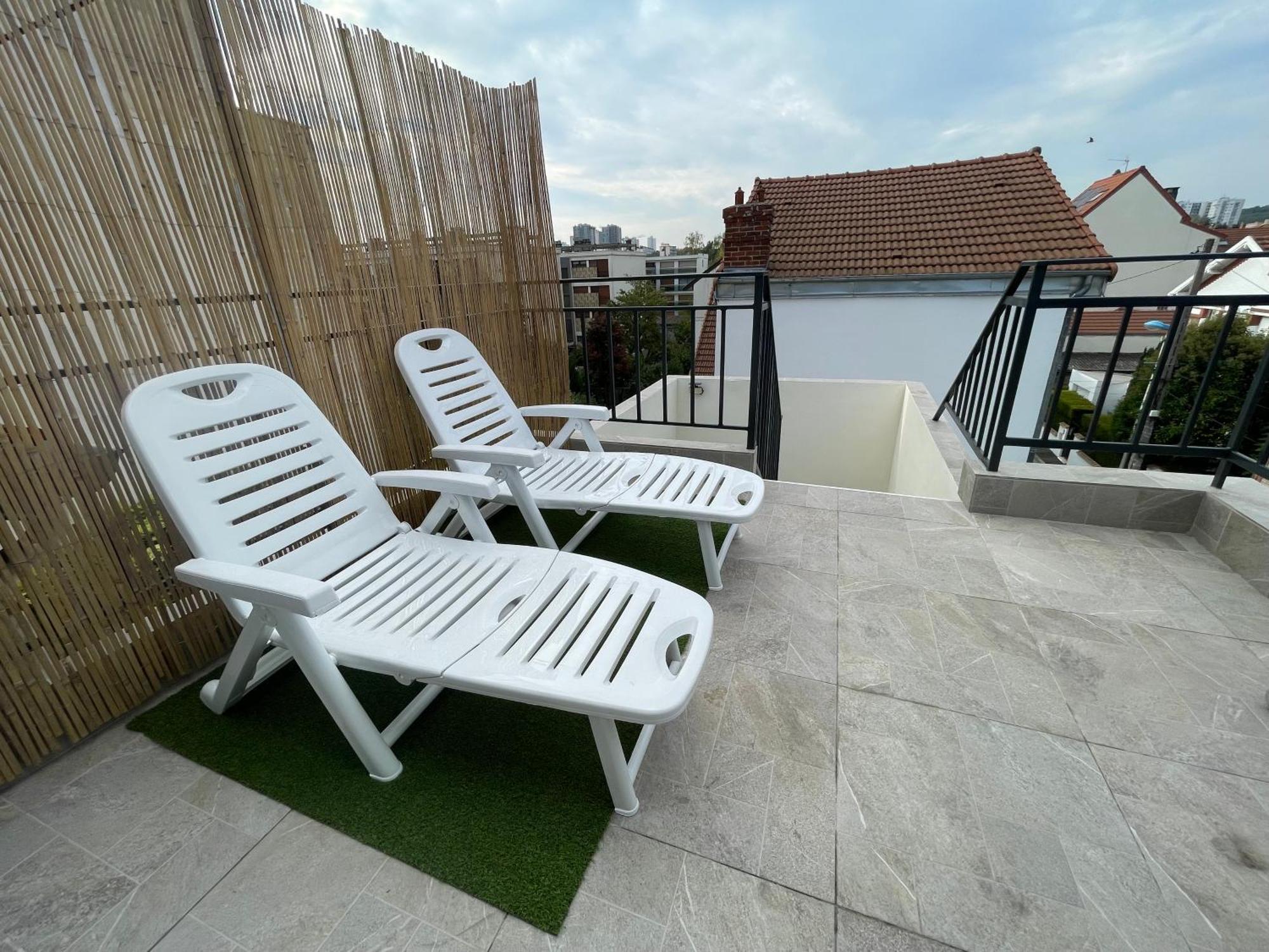Appartement Avec Terrasse Et Ciel Etoile ! Noisy-le-Sec Εξωτερικό φωτογραφία