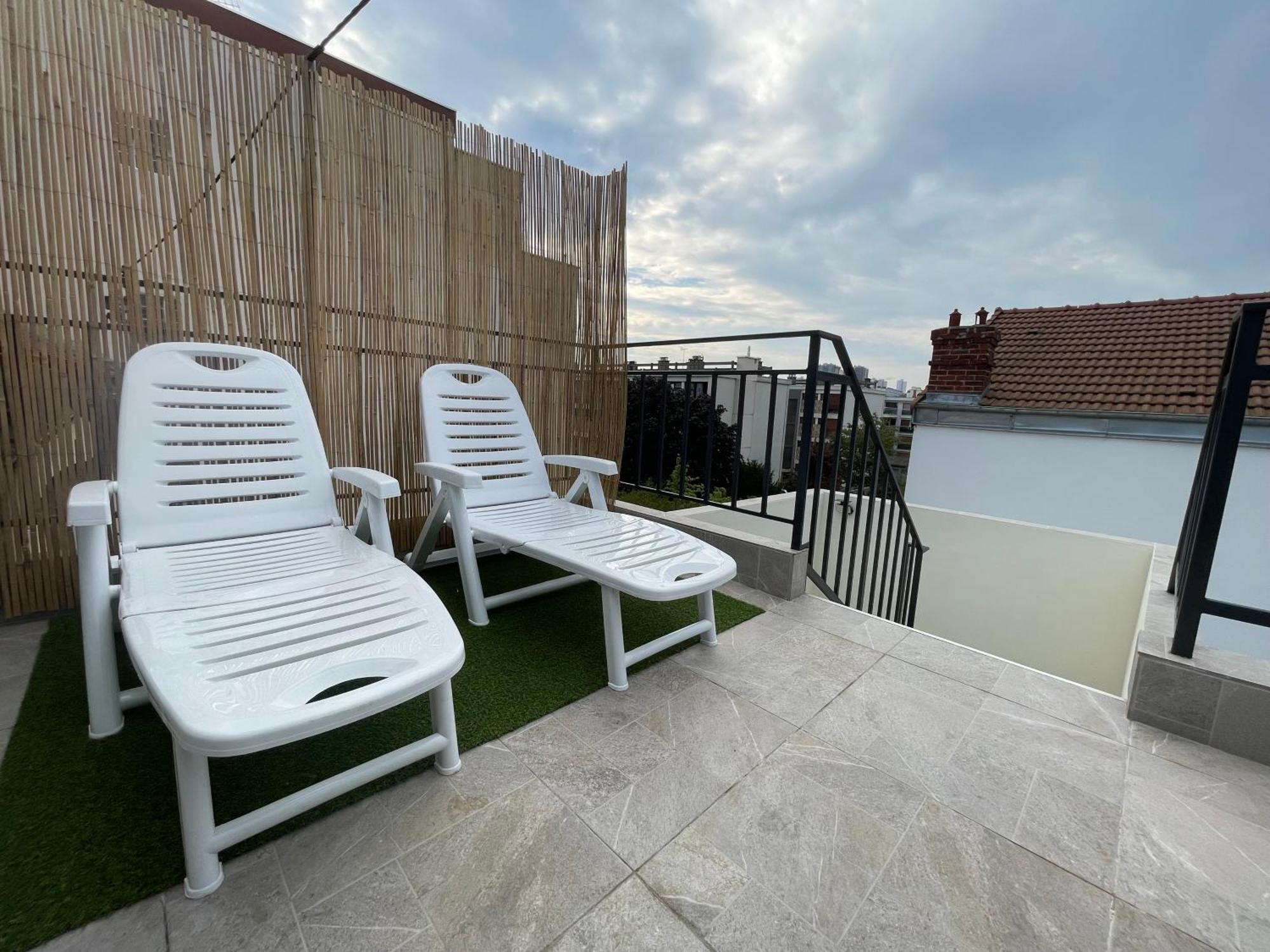Appartement Avec Terrasse Et Ciel Etoile ! Noisy-le-Sec Εξωτερικό φωτογραφία